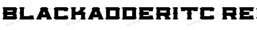 BlackadderITC Regula字体转换